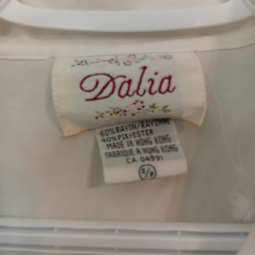 Dalia Cream Ruffle Tie-Front Blouse - Picture 3 of 4